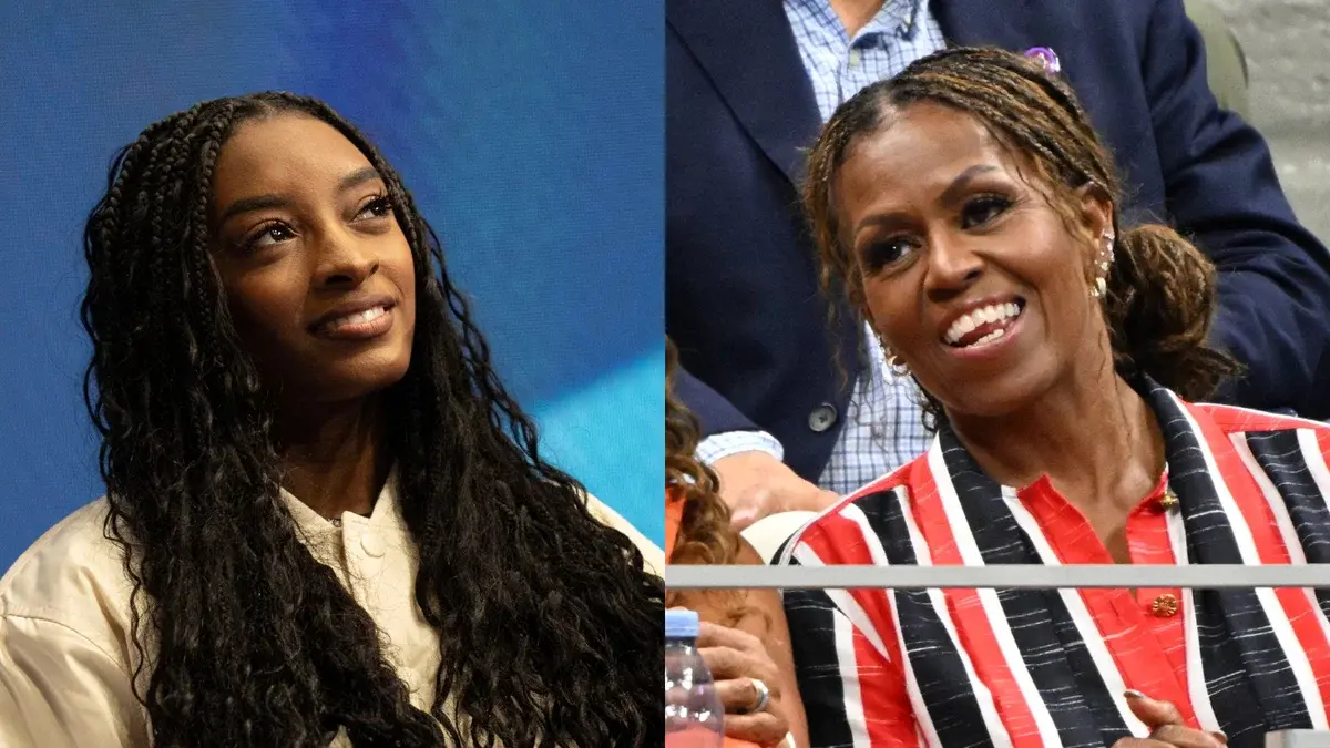 Michelle Obama susține Simone Biles: mesajul care a schimbat perspectiva asupra „twisties