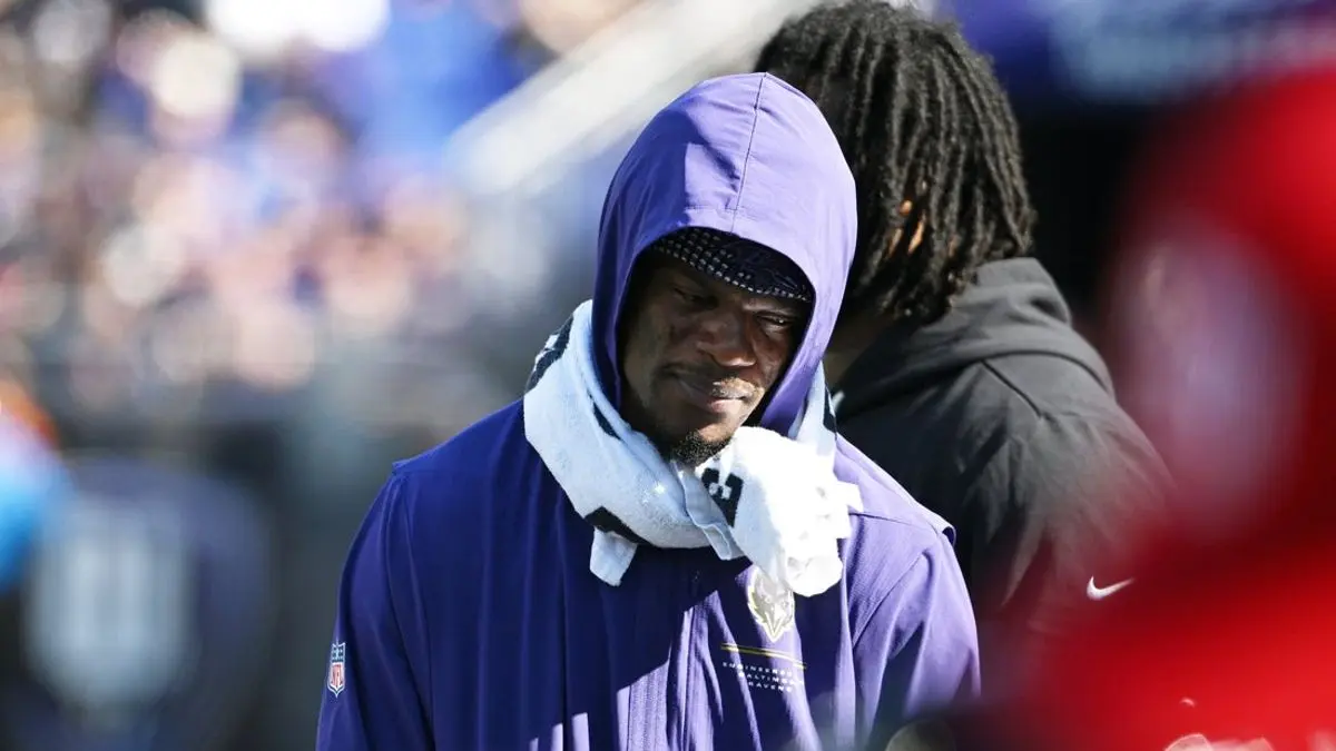 Lamar Jackson (tobă) ar putea juca împotriva Bills, spune antrenorul Ravens